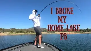 How I Landed My Biggest Bass Yet At Folsom Lake Using A Finesse Jig!
