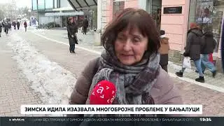 Zimska idila izazvala mnogobrojne probleme u Banjaluci