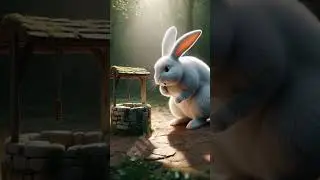 🐇 rabbit save the baby 🍼 for water wall #shorts @Yellowchicksss