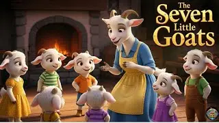 The Wolf and the Seven Little Goats 🐺🐐 | Telugu Moral Stories | Bedtime Stories # telugustories