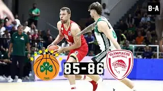 Panathinaikos - Olympiacos 85-86 | Full Highlights | Super Cup Final | 29.09.2024