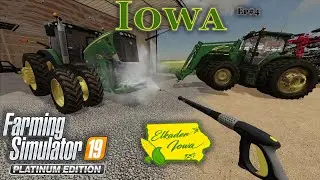 FS19 | Elkader, IA | Ep#4 | Shop Work | Equipment Maintenance | Rain Delay