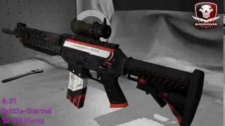 SG 553 Cyrex - Skin Wear Preview