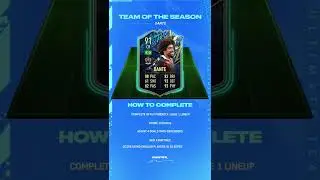 How to complete TOTS Objective Dante! Easy team Solution for Dante TOTS! #fifa22 #shorts #fut22