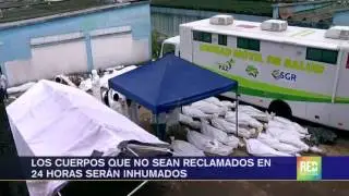 Medicina legal envió 15 médicos forenses para realizar las necropsias