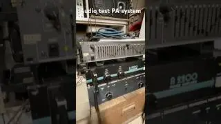 PA: BVaudio PA2000BM + Tesla A2200 AZK221, EQ: RANE GE14, MIX: Soundstation Miomix 104, Source: Acer