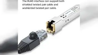 Review: QSFPTEK 10G SFP+ RJ45 Module, 10Gbe giga Mini-GBIC SFP to rj45 Copper Transceiver, 10G...