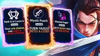 So I think Mystic Punch Yasuo might be the most broken thing in all of Arena...