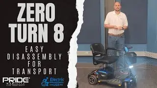 Pride Jazzy Zero Turn 8 4-Wheel Scooter JazzyZTS [2024]