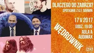 Wędrownik: Dlaczego do Zabrza? Spotkanie z G.F. Darwin (17.05.2017)