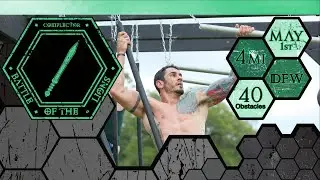 COMPLECTOR | GRIP COURSE | DFW | MAY 1 | 4 miles | 40 obstacles