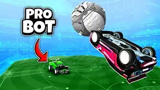 Я наткнулся на ПСИХА на НЕВОЗМОЖНОМ БОТЕ Rocket League!
