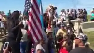 LAKOTA WOMEN ARRESTED DAKOTA PIPELINE PROTEST