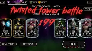 Mk mobile, twisted tower battle 199