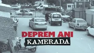 Hatay'da meydana gelen 4,2 b&uuml;y&uuml;kl&uuml;ğ&uuml;ndeki #deprem anı kamerada