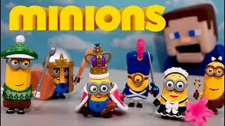 Minions N' Disguise Blokees Figures Blind Box Set Unboxing