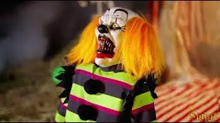 👻 NEW FOR 2023 Spirit Halloween Poor George Clown Life Size Animatronic Prop 🎃