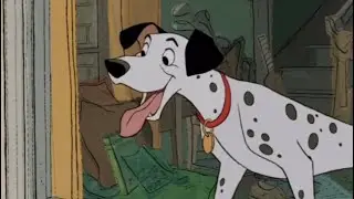 Les 101 Dalmatiens - Pongo seeing Perdita for the very first time