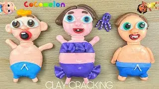 CoComelon Clay Cracking | Summer SprinklerDance | Nina, JJ and Cody
