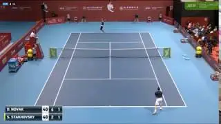 Stakhovsky Amazing Diving Volley Winner