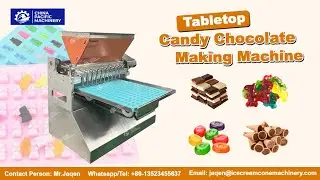 Chocolate Candy Gummy Depositor Machine|Chocolate Depositing Machine|Chocolate Candy Making Machine