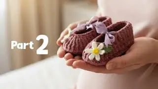 Crochet Baby Booties Part 2 | Perfect Handmade Baby Gift Pattern