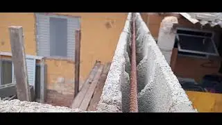 como fazer canaleta com o bloco de 10 cm