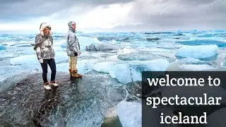 Beautiful Iceland || fully icecovered ||