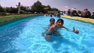 Melzo Milan Italy-Swimming pool day-sunny day -enjoying lots of people #youtubeshort #travel