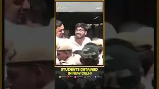 Indian Students Detained After Protest Over Education Policy In New Delhi | WION Shorts