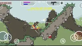 Game Testing of Mini Militia - Doodle Army 2 # From last to 3rd position