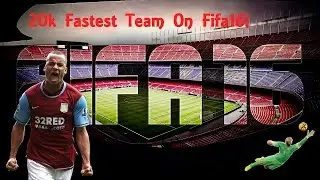 Fastest Team On Fifa?? FUT 16 Overpowered Squad Builder (Only 20k)