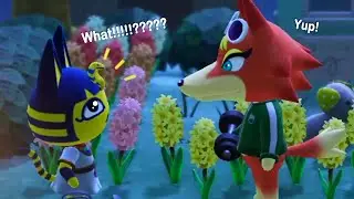 Ankha vs Audie Conversation 02 - Animal Crossing New Horizons ACNH