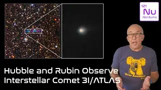 Hubble Observes Interstellar Comet 3I/ATLAS!