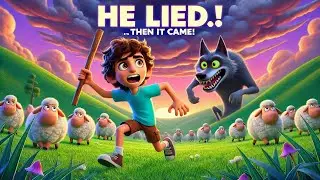 The Boy Who Cried Wolf | Read-Aloud Moral Story for Kids | Bedtime Stories | Fables | Fairy Tale