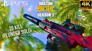 Warzone Pacific - PS5, Plunder (Solo) High Kill Game, 4K HDR