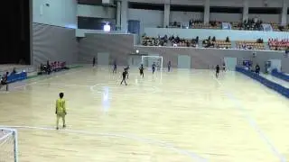 全道フットサル選手権大会 2015 U 14の部 東明中対コンサドーレ札幌U 15 前半