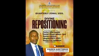 RCCG DOMINION SANCTUARY ZONAL HEADQUATER || ZONAL VIGIL ||  21-11-2025