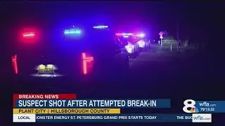 Plant City Home Invasion Suspect Shot by Armed Resident, Deputies Say