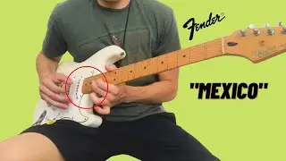 This is what a 90's Mexican Fender Stratocaster sounds like