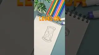 Level Up Your HOURGLASS DRAWINGS #art #drawingtutorial #howtodraw #drawing #tutorial #pencildrawing