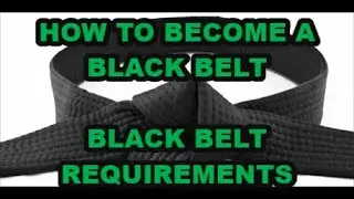 How To Become A BLACK BELT - Kickboxing - Black Belt Level