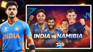 INDIA vs NAMIBIA LIVE 🔴 | T20 World Cup 2026 | Cricket 26 Gameplay
