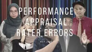 PERFORMANCE APPRAISAL RATER ERRORS (MGT2513)