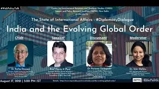 #DiplomacyDialogue | E2 | Prof Harsh V. Pant | India and the Evolving Global Order | HQ Video