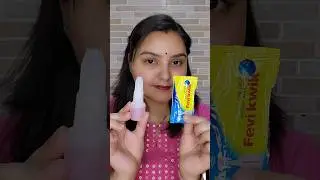 Fevikwik VS Nail Glue 💅😭❌😱 #fakenails #shorts #viral