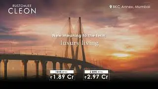 New Launch Rustomjee Cleon in BKC Exclusive 1 & 2 BHK