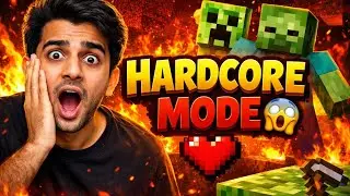 Minecraft Hardcore Survival Series 🔥 | Episode 1 &ndash; First Day, First Fear