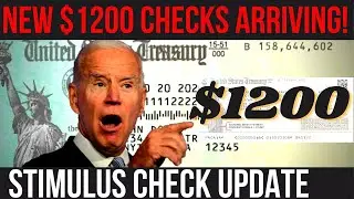 NEW $1200 CHECKS JUST ANNOUNCED! New Manchin Bill + $300 Checks + Shutdown + Stimulus Check Update