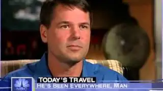 Worlds most travelled man in Bhutan (0:53)